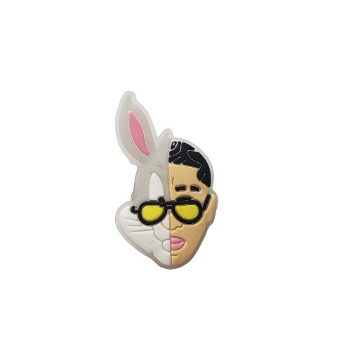 Bugs Bunny/Bad Bunny Charm - GID