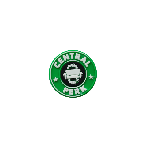 Central Perk Logo Charm