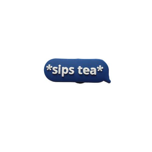 Sips Tea Charm