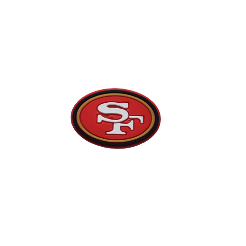 San Francisco 49er's Logo Charm