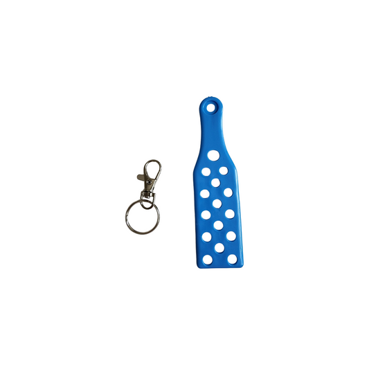 Croc Charm Keychain - Blue