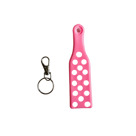 Croc Charm Keychain - Pink
